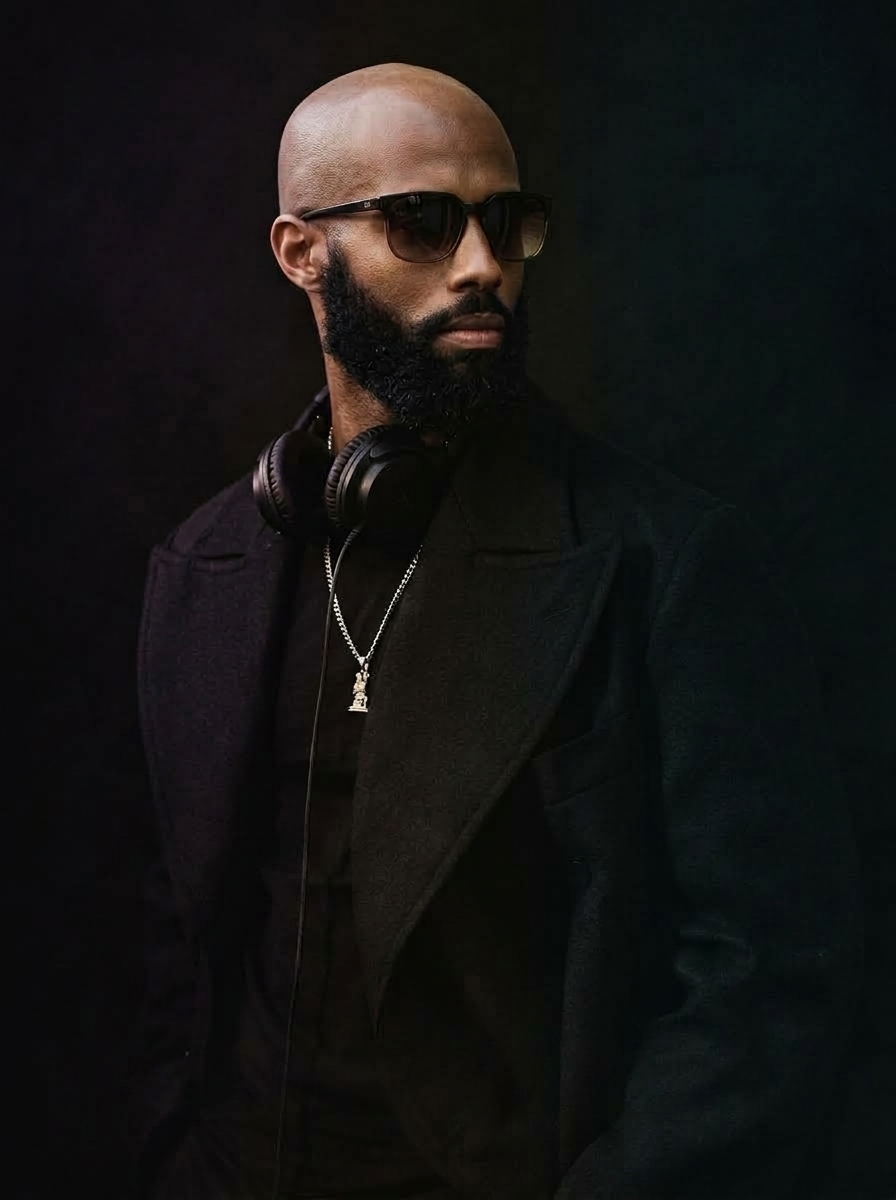 Press portrait of DJ Stylistic